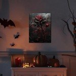 Gothic Halloween Wall Art Set of 3