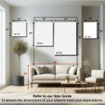 Cute Floral Ghost Halloween Canvas Wall Art 12x16