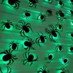 36 Pcs LED 3D Spider Wall Stickers for Halloween
