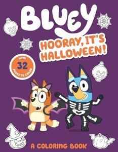 Bluey Halloween Coloring Fun!