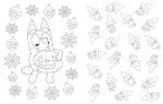 Bluey Halloween Coloring Fun!