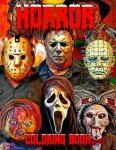 Spooky Coloring Book of Horror Movie Monsters