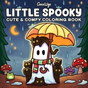 “Cute Creepy Creatures: Adult Halloween Coloring Book”