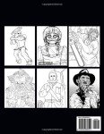Spooky Coloring Book of Horror Movie Monsters