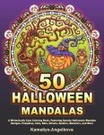 Cute Halloween Mandala Coloring Book for All Ages