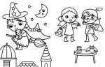 Spooktacular Halloween Coloring Book for Kids