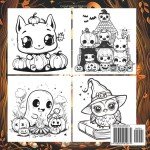 Cozy Halloween Coloring Book: 50 Fun Designs