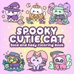 Kawaii Halloween Cat Coloring Book for Everyone