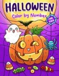 Cute Halloween Color By Number Book for Kids