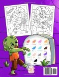 Cute Halloween Color By Number Book for Kids