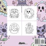 Pastel Goth Fun Coloring Book for All Ages