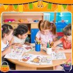 60 Halloween Coloring Books for Kids' Parties - 5x7