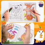60 Halloween Coloring Books for Kids' Parties - 5x7