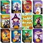 Cholemy 100 Halloween Mini Coloring Books for Parties