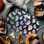 50 Iridescent Halloween Ghost Paper Plates 9 Inch