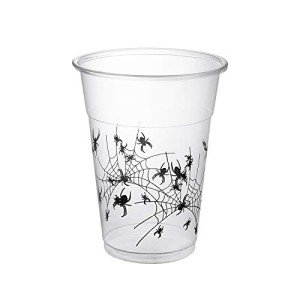 20-Pack Spider Print Halloween Party Cups