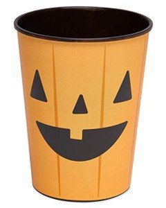 Jack-O'-Lantern Plastic Party Cups – 8 Count