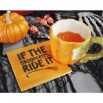 150 Halloween Paper Napkins with Funny Quotes