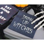 150 Halloween Paper Napkins with Funny Quotes