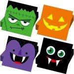 120 Halloween Napkins - Cute Monsters Party Decor