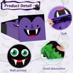 120 Halloween Napkins - Cute Monsters Party Decor