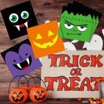 120 Halloween Napkins - Cute Monsters Party Decor