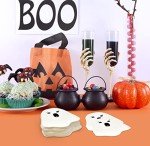 100 Halloween Ghost Shaped Napkins - 100 Pack