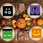 120 Halloween Napkins - Cute Monsters Party Decor