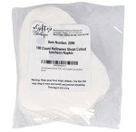 100 Halloween Ghost Shaped Napkins - 100 Pack