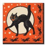 Beistle Retro Vintage Halloween Themed Luncheon Napkins