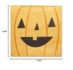 Pumpkin Halloween Lunch Napkins – 50 Count