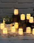 24-Pack LED Flameless Flickering Halloween Candles