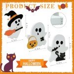 3-Piece Cute Halloween Ghost Table Decor Set