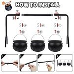 Set of 9 Halloween Cauldron Bowls with Rack