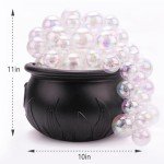 Spooky Bubbling Cauldron Halloween Decoration Set