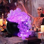 Spooky Bubbling Cauldron Halloween Decoration Set