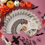 50 Pack Halloween Skull & Rose Napkins