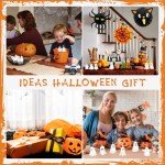 Set of 6 Ghost Shape Candles for Halloween Decor