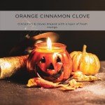 Cheerful Giver Punky Pumpkin Candle for Halloween