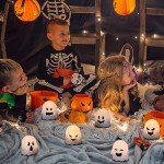 Spooky Flameless Ghost Candles with Remote - 6 Pack