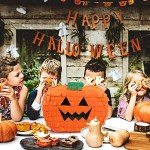Smiling Pumpkin Piñata for Halloween Fun