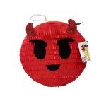 Devil Emoji Pinata for Halloween Fun