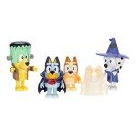 Bluey Halloween Figure Set - 4 Poseable Characters