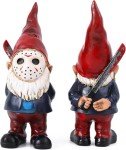Horror Garden Gnomes Halloween Indoor Table Decor