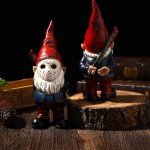 Horror Garden Gnomes Halloween Indoor Table Decor