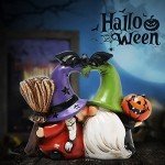 Scandinavian Gnome Halloween Ornaments & Figurines Set