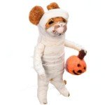 Kathy's Mummy Mouse Figurine - Cute Halloween Decor