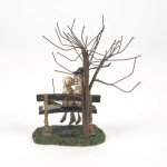 Kiss of Death Halloween Village Figurine, 5.71-Inch