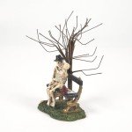 Kiss of Death Halloween Village Figurine, 5.71-Inch