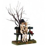 Kiss of Death Halloween Village Figurine, 5.71-Inch